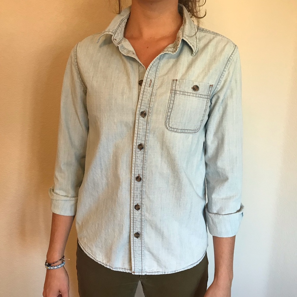 Denim Button Down shirt
